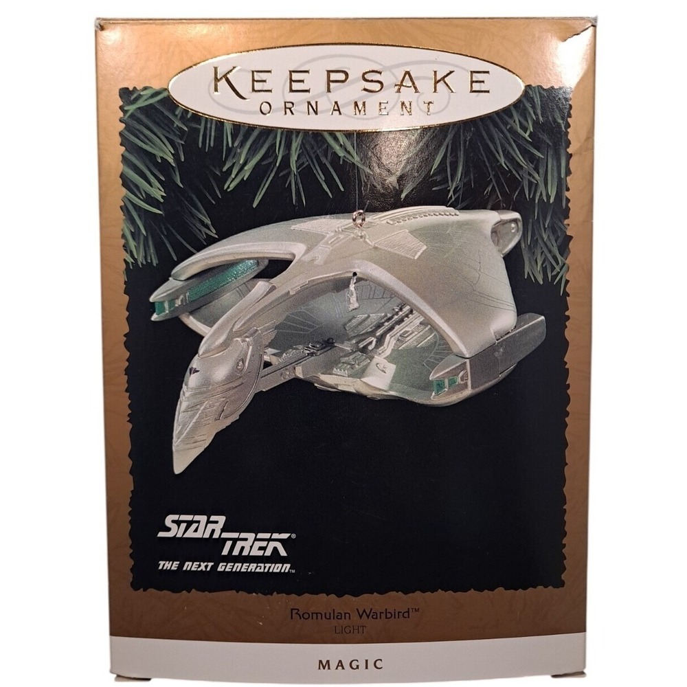 Hallmark Keepsake Ornament Star Trek‎ Romulan Warbird 1995